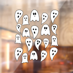 Halloween Ghosts Fensteraufkleber