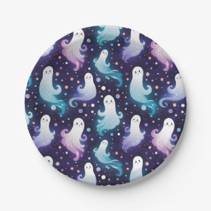 Halloween Ghosts Little Boo! Pappteller