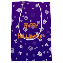 Halloween Ghosts Mittlere Geschenktüte