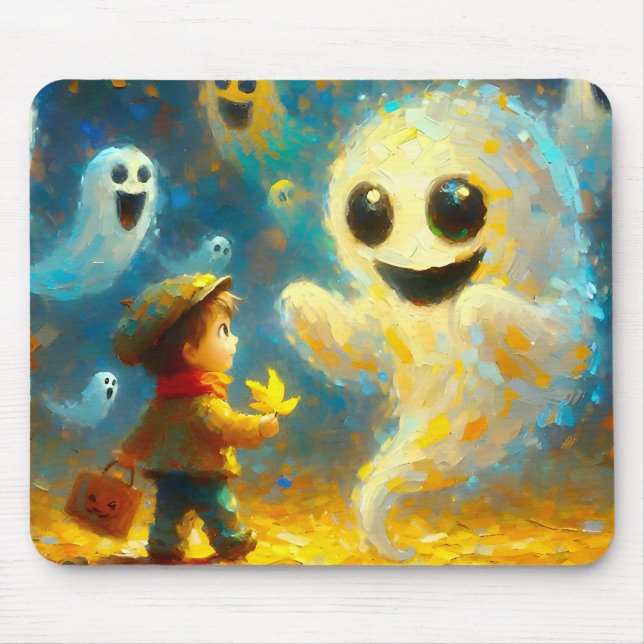 ~ Halloween Ghosts ~ Mousepad (Vorne)