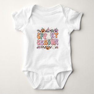 Halloween Ghosts Spooky-Jahreszeit Baby Strampler