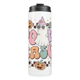 Halloween Ghosts Spooky-Jahreszeit Thermosbecher