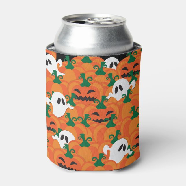 Halloween Ghosts Spuk Pumpkin Dosenkühler (Kanne Vorderseite)
