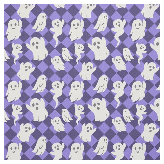 Halloween Ghosts Stoff (Muster)