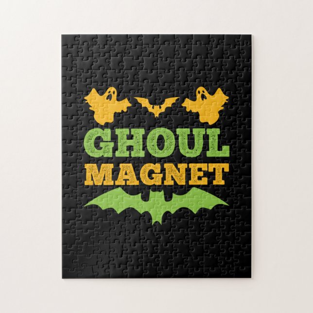 Halloween Ghoul Magnet Geburtstag (Vertikal)