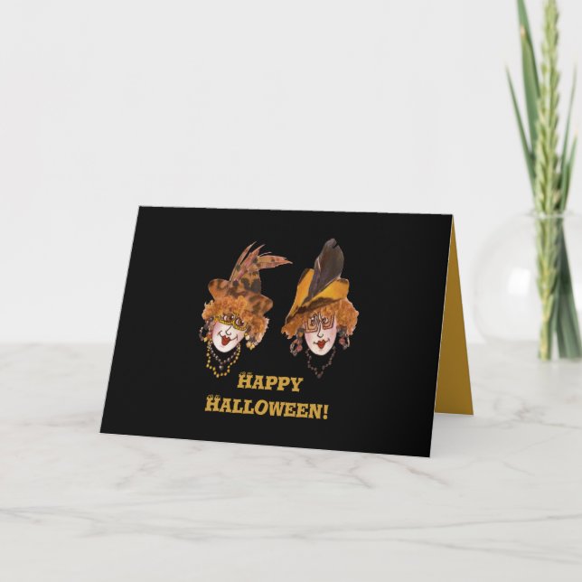 Halloween Ghouls Card Karte (Vorderseite)