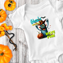 Halloween Ghouls Just Wanna haben Spaß lustig Baby Strampler