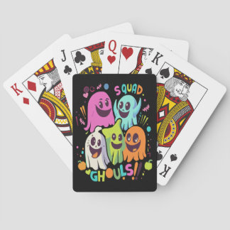Halloween Ghouls Squad Spielkarten