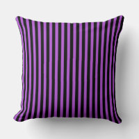 Halloween Gift Lila und schwarz gestreift