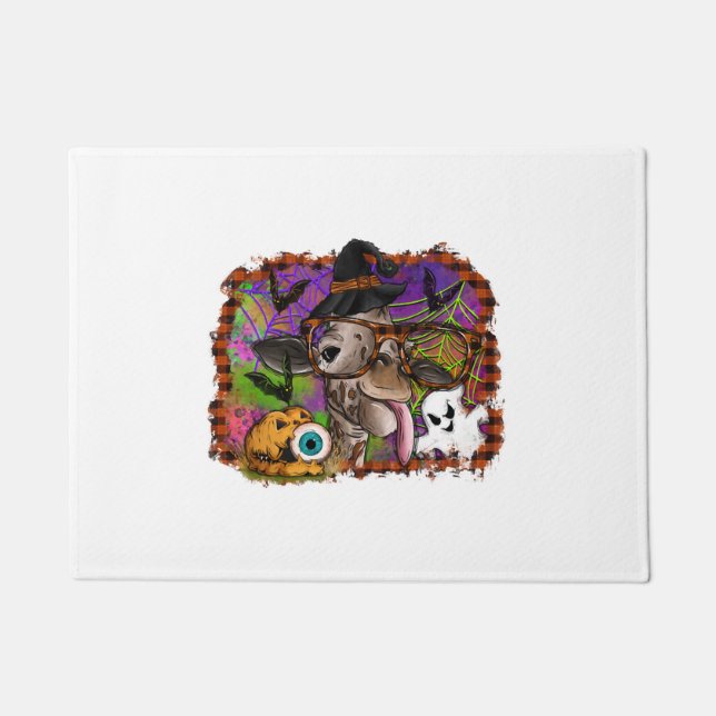 Halloween Giraffe Fußmatte (Vorderseite)