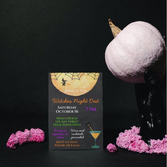 Halloween Girls Night Out Invitation Einladung (Von Creator hochgeladen)