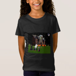 Halloween-Girls-T - Shirt