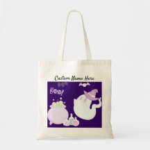 Halloween Girly Ghost Tote Bag - Personalisieren