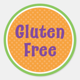 Halloween Glutenfreie Aufkleber