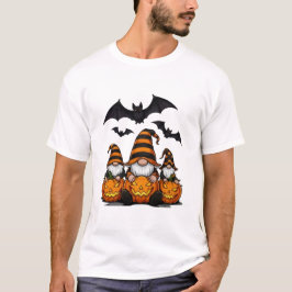 Halloween-Gnom-Basis-T-Shirt T-Shirt