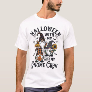 Halloween-Gnom-Crew Vintage-Ätz-Shirt_1 T-Shirt