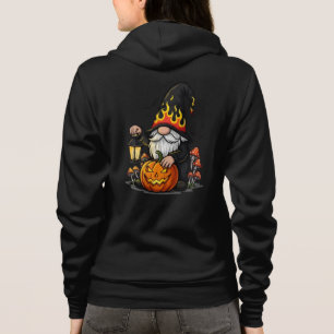 Halloween-Gnom Erwachsene Voll-Zip Kapuzenjacke Hoodie