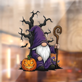 Halloween-Gnom-Fensteraufkleber Fensteraufkleber
