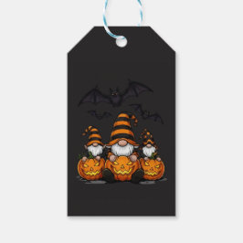 Halloween-Gnom-Geschenkanhänger Geschenkanhänger