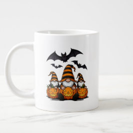 Halloween-Gnom-Jumbo-Spezialtasse Jumbo-Tasse