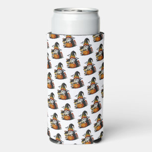 Halloween-Gnom-Koozie Selters Dosenkühler