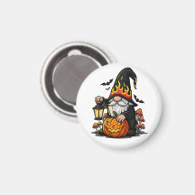 Halloween-Gnom-Magnet