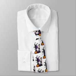 Halloween-Gnom-Neck-Tie Krawatte