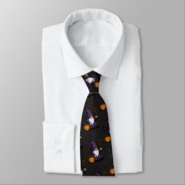 Halloween-Gnom-Neck-Tie Krawatte