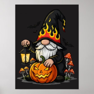 Halloween-Gnom-Poster Poster