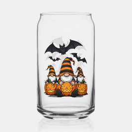 Halloween-Gnom-Trinkset Dosenglas
