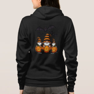 Halloween-Gnome-Erwachsenen-Kapuzenjacke mit Vollr Hoodie