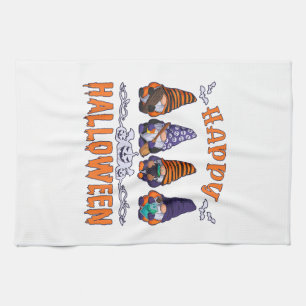 Halloween-Gnome Geschirrtuch