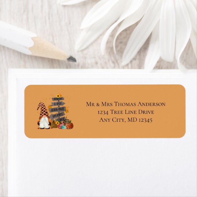 Halloween Gnome, Herbst, Kürbis, Halloween-Party (Insitu)