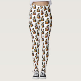 Halloween Gnome Leggings
