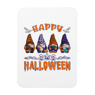 Halloween-Gnome Magnet