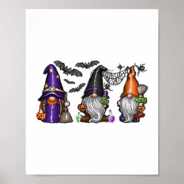 Halloween Gnome Poster (Vorne)