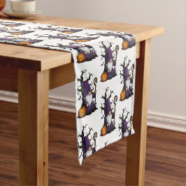 Halloween Gnome Table Runner Kurzer Tischläufer