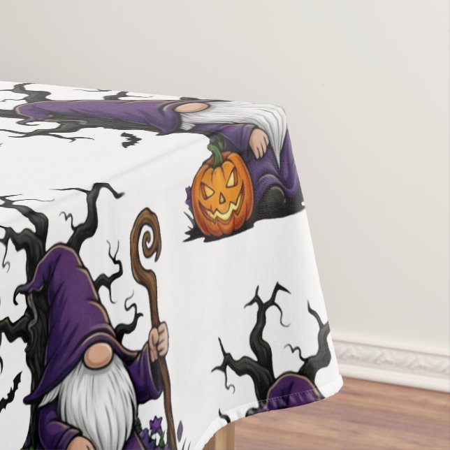 Halloween Gnome Tablecloth Tischdecke (Beispiel)