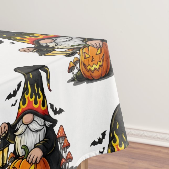 Halloween Gnome Tablecloth Tischdecke (Beispiel)