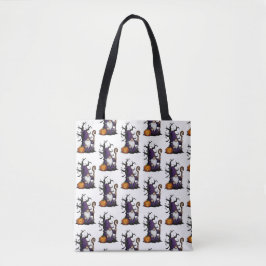 Halloween Gnome Tote Bag Tasche