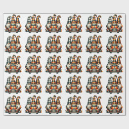 Halloween Gnomes Gift Wrap Geschenkpapier