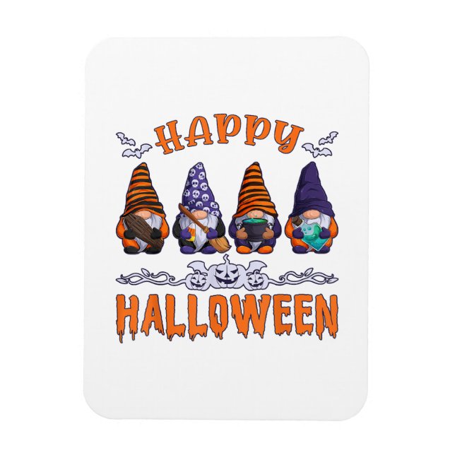 Halloween Gnomes Magnet (Vertikal)
