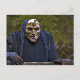 Halloween Goblin Postcard Postkarte