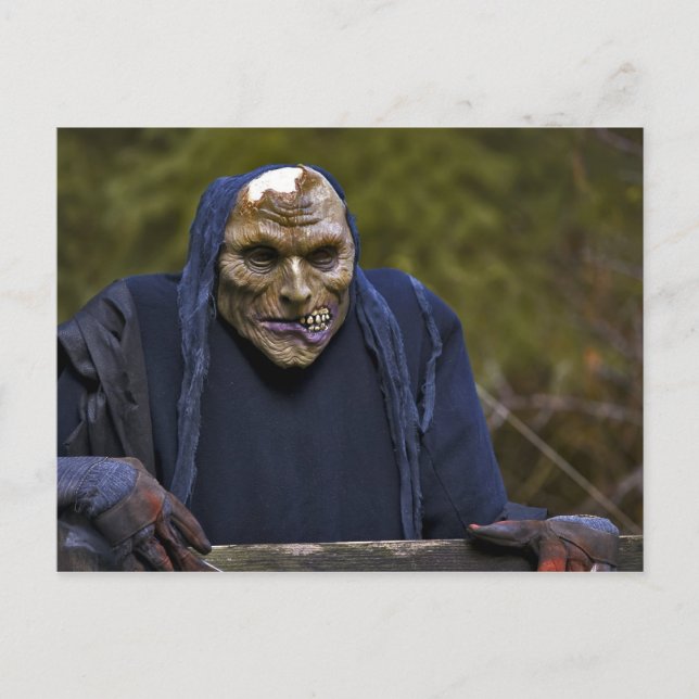 Halloween Goblin Postcard Postkarte (Vorderseite)