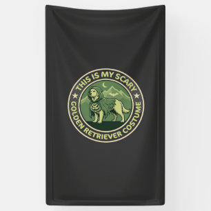 Halloween Golden Retriever Das ist mein Scary_1 Banner