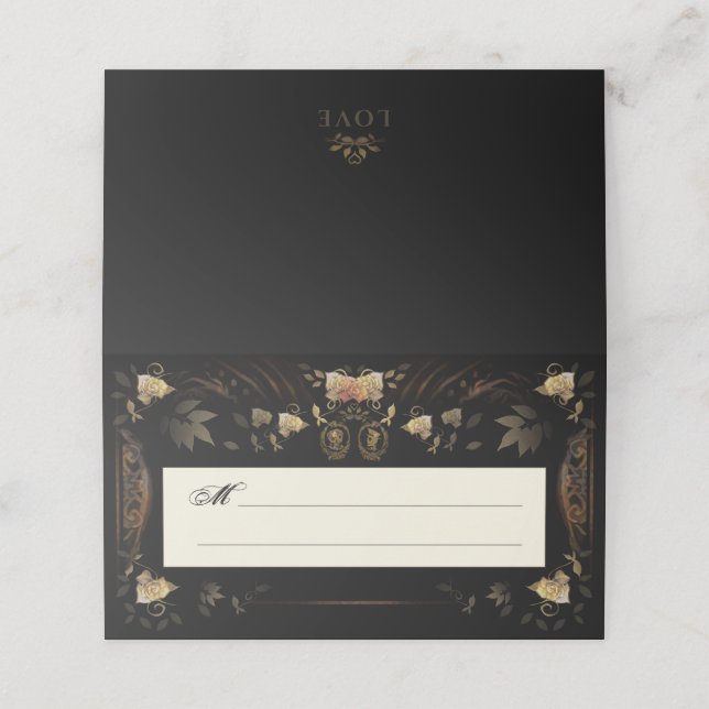 Halloween Golden Skeletons Blond Pack Cartes de pl (Extérieur déplié)