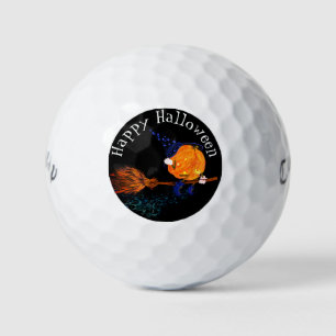 Halloween Golf Balls Geschenk Funny Hexenkürbis Golfball