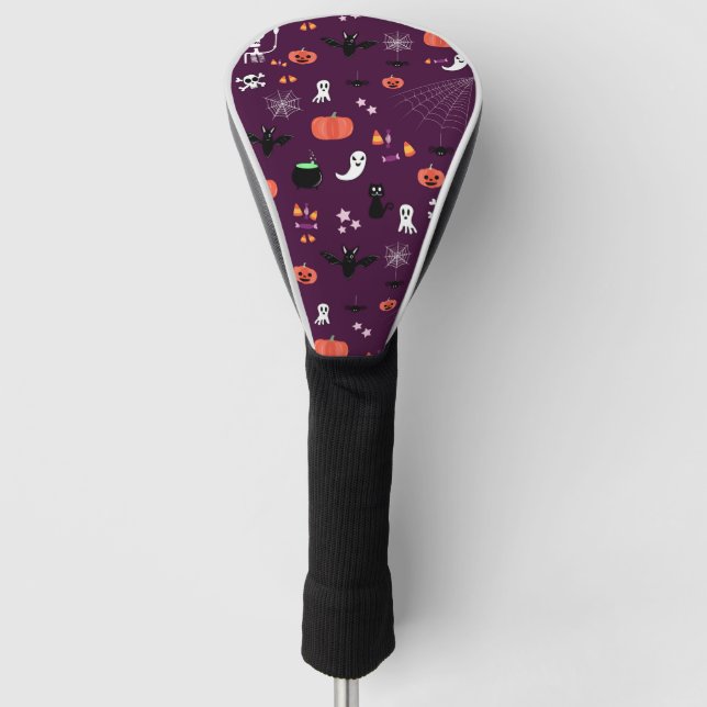 Halloween Golf Headcover (Vorderseite)