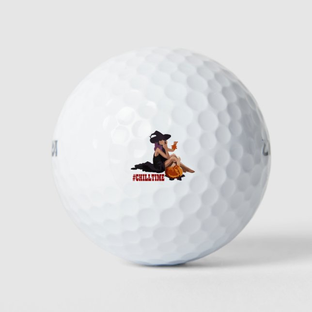 Halloween Golfball (Vorderseite)