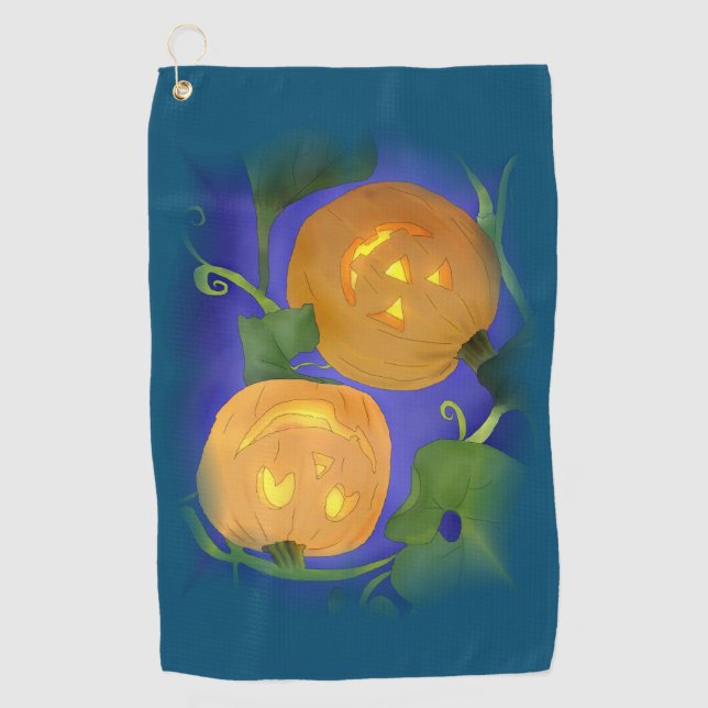 Halloween  golfhandtuch (Vorderseite)